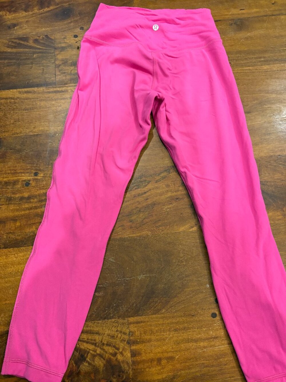 1 pair Lululemon pink leggings sz 6